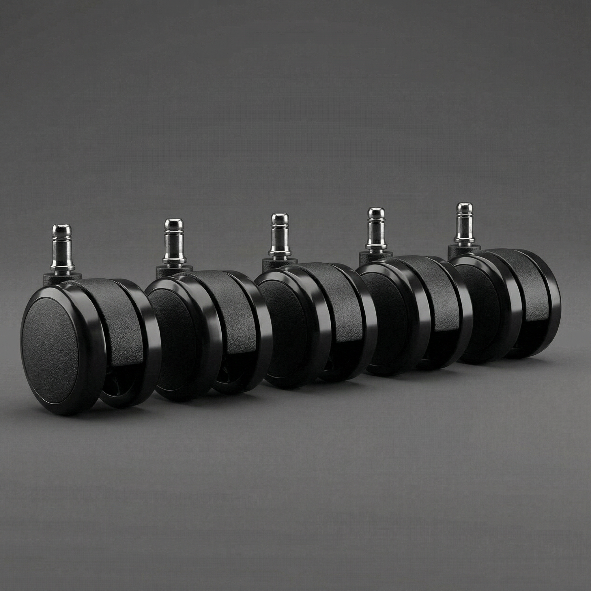 高品質 PU靜音椅輪