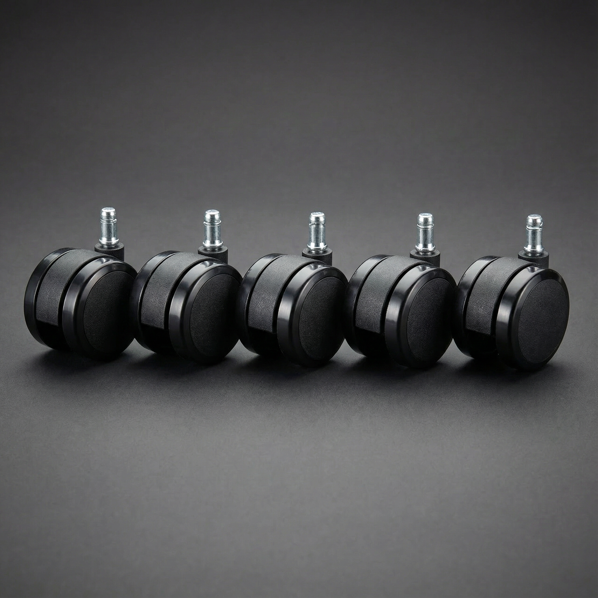 高品質 PU靜音椅輪