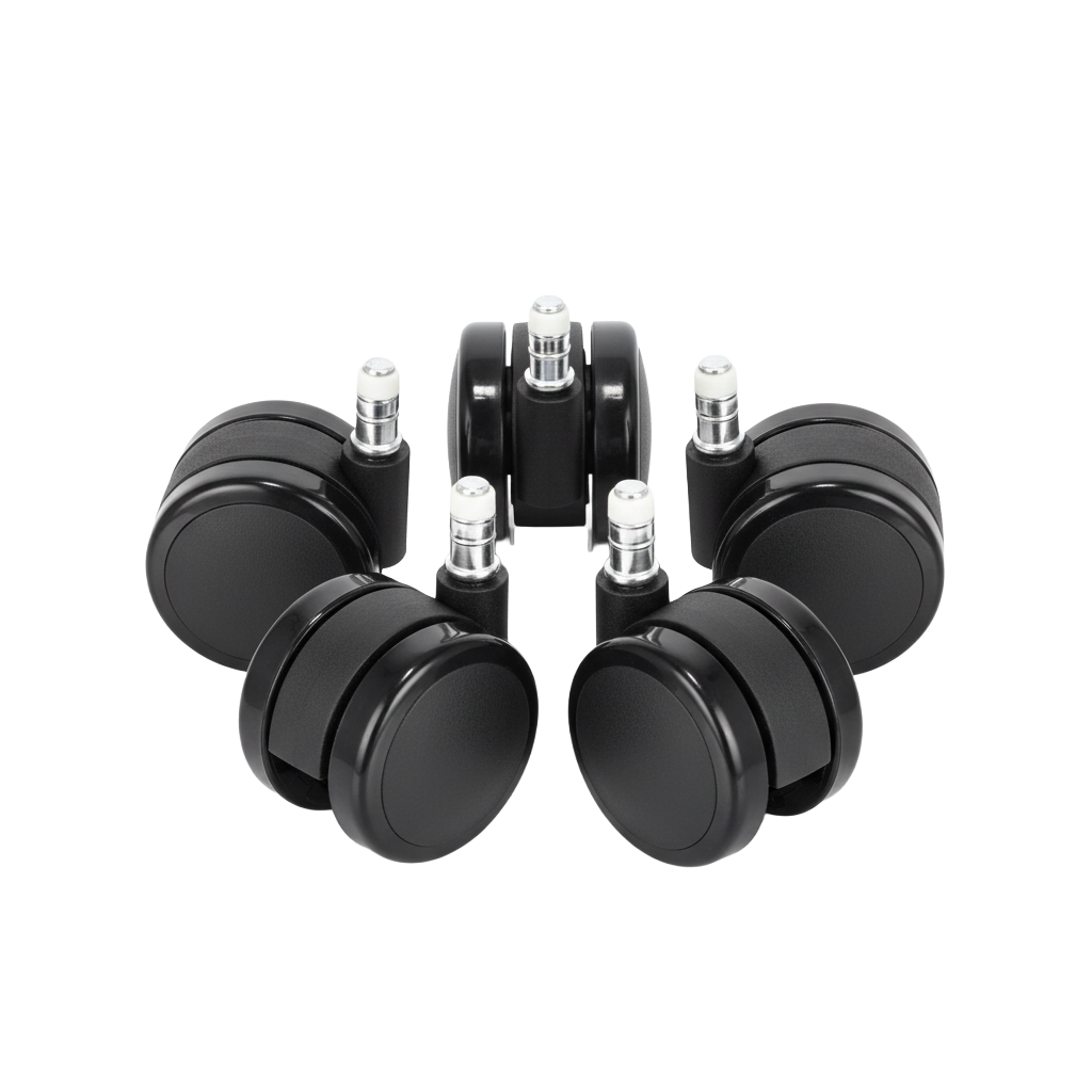 高品質 PU靜音椅輪